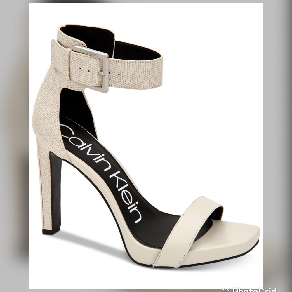 Off white Calvin Klein Miranda Sandals